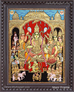 Ramar Pattabhisekam Tanjore Painting