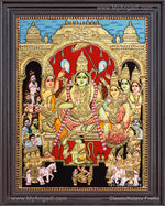 Ramar Pattabhisekam Tanjore Painting