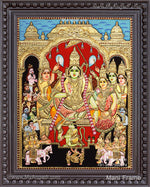 Ramar Pattabhisekam Tanjore Painting