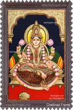 Mahalakshmi 3D Tanjore Painting