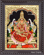 Gajalakshmi Tanjore Painting