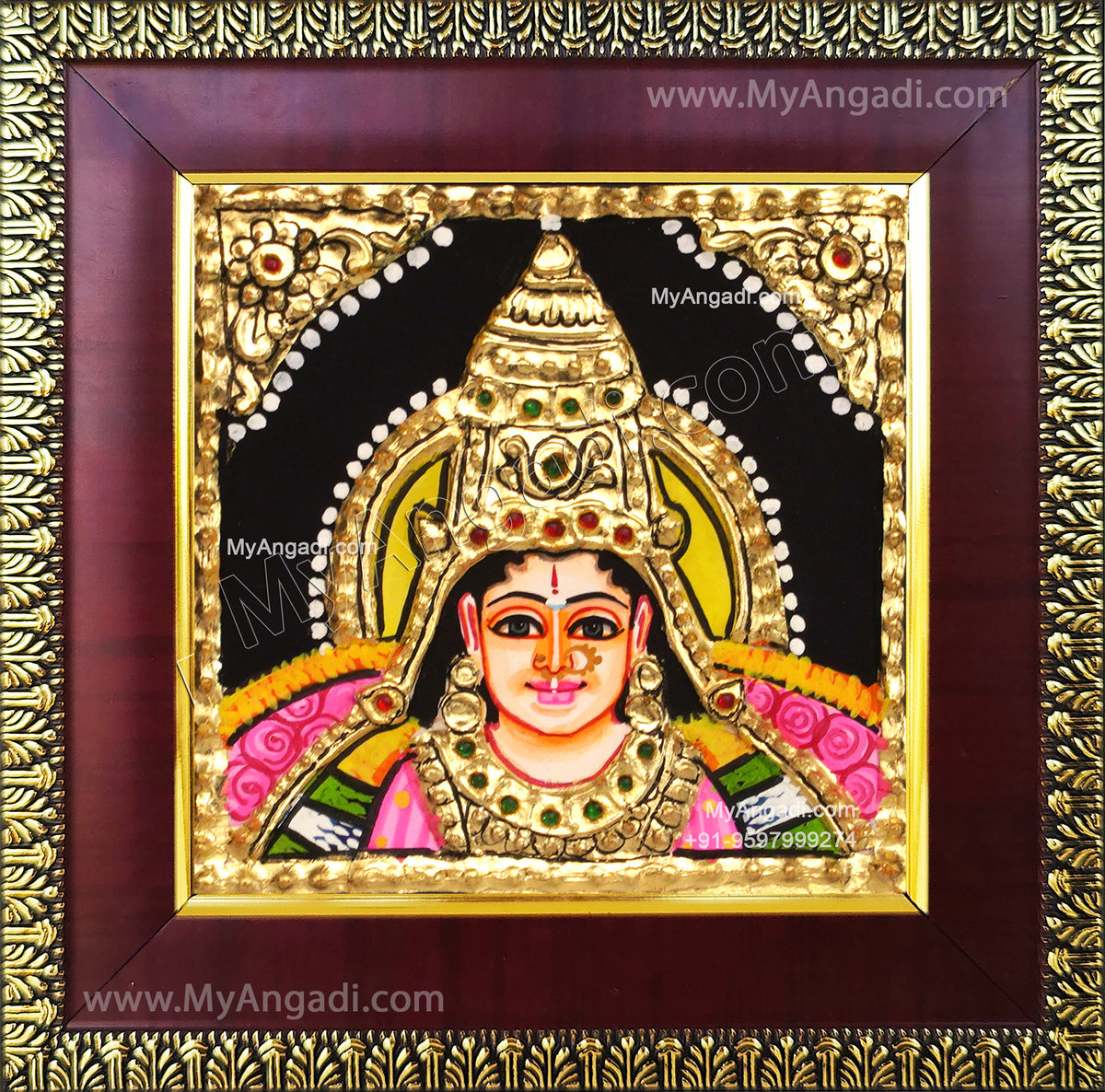 Small Lakshmi Tanjore Paintings