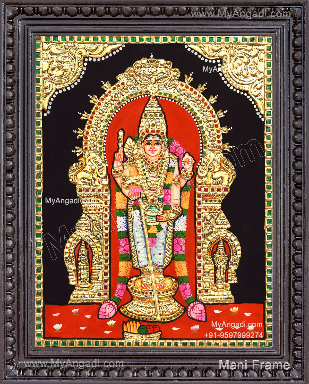 Murugan Tanjore Painting