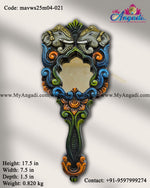 Decorative Elephant Hand Wall Mirror