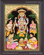 Sathya Narayana Tanjore Painting