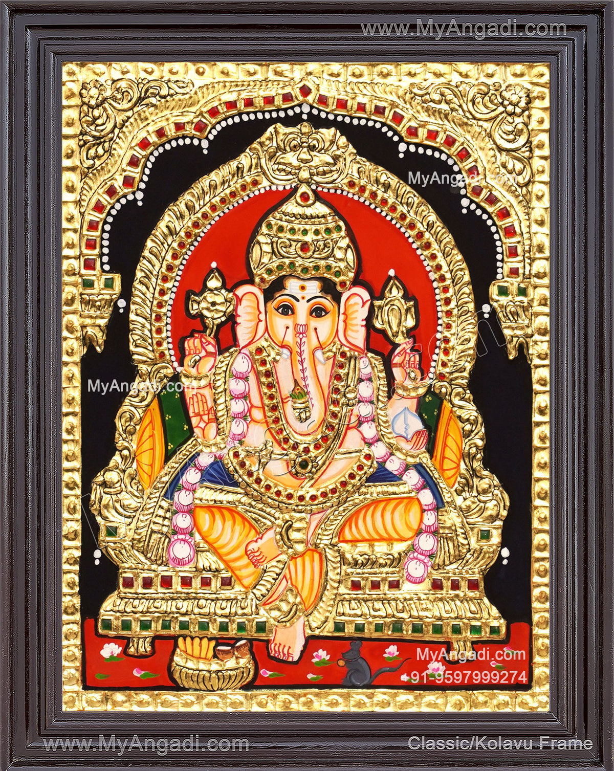 Vinayagar Tanjore Paintings