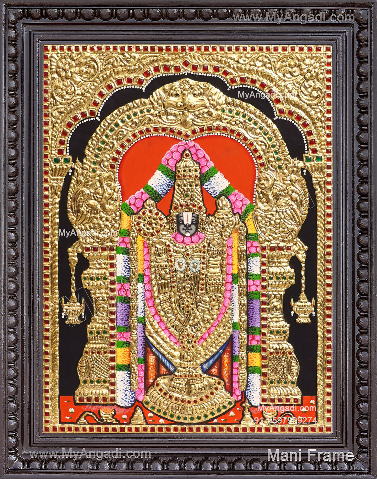 Balaji Tanjore Painting