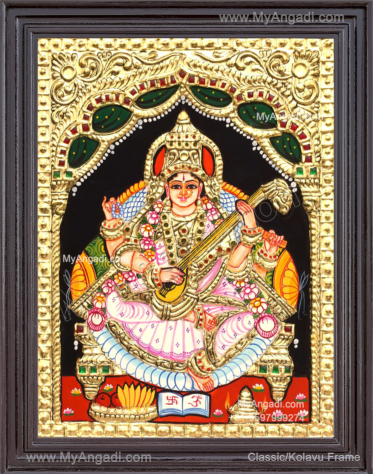 Saraswathi Tanjore Paintings
