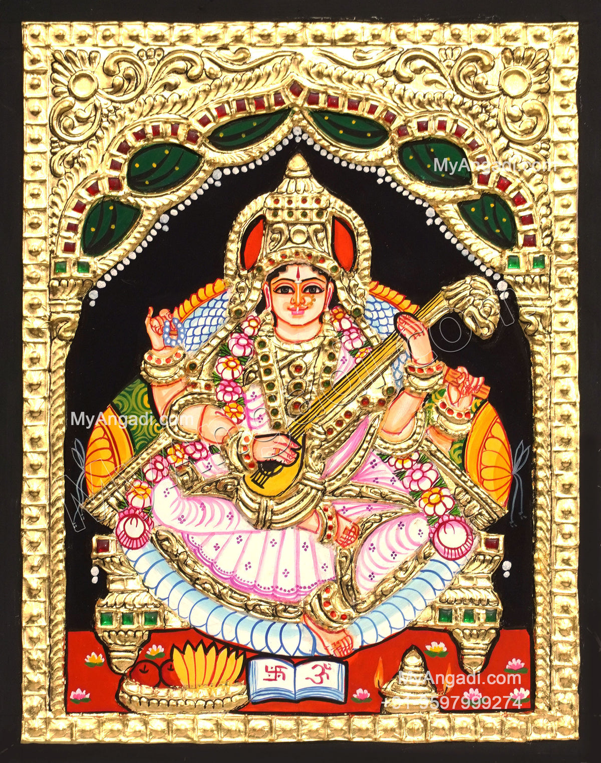 Saraswathi Tanjore Paintings