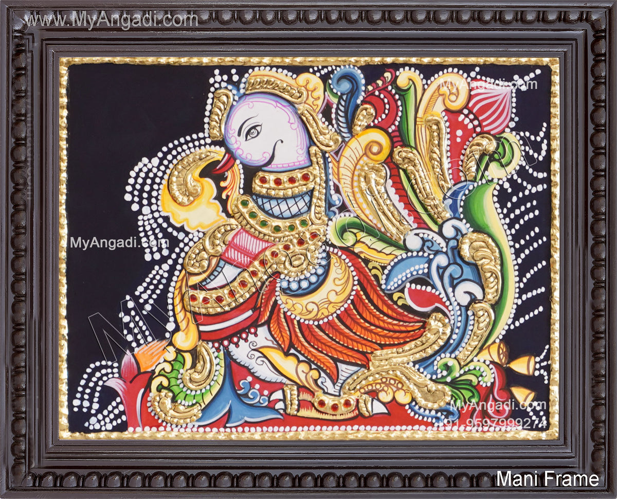 Peacock Tanjore Painting