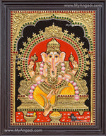 Ganesha Tanjore Painting