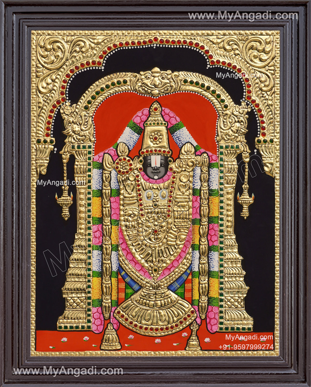 Venkateshwara Tanjore Paintings