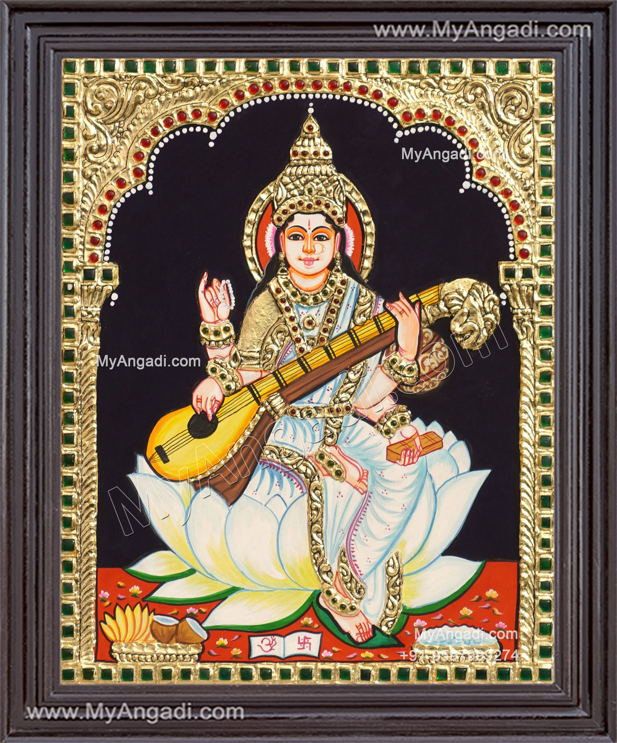 Saraswathi Tanjore Paintings