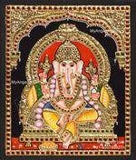 Ganesha Tanjore Painting