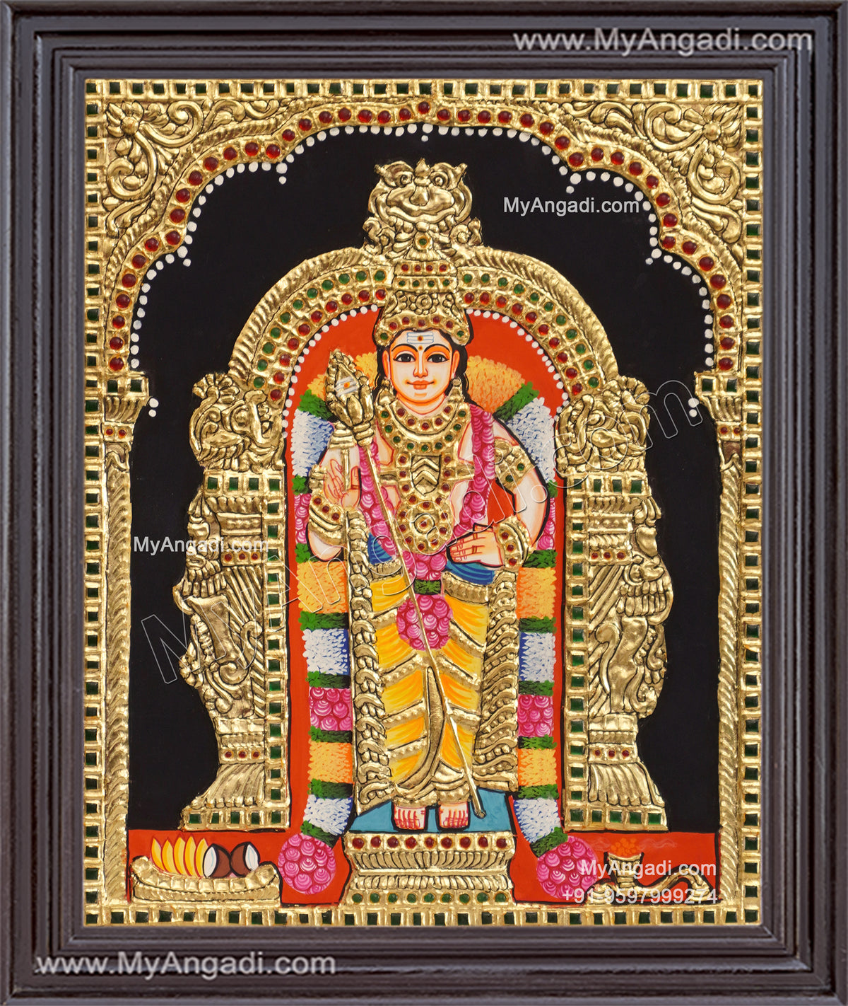 Murugar Tanjore Painting