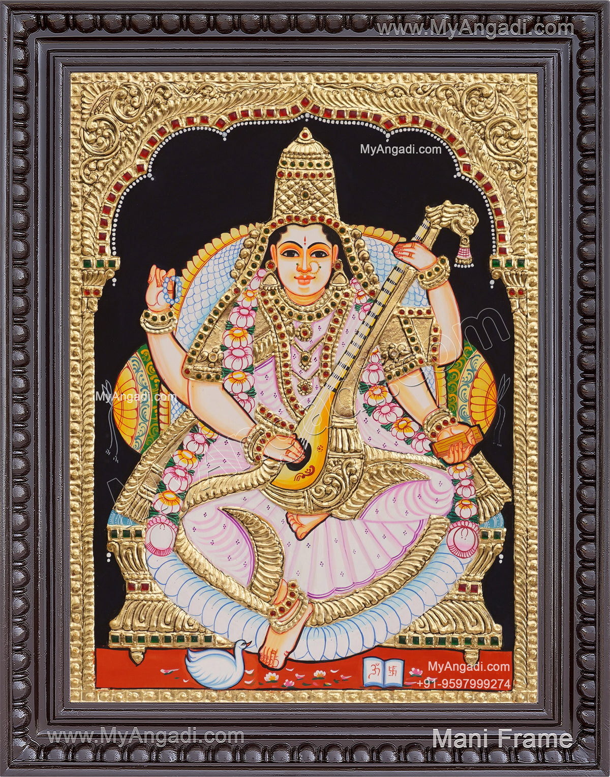 Saraswathi Tanjore Paintings