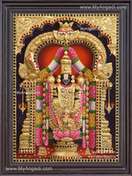 3d Balaji Lakshmi Tanjore Painting