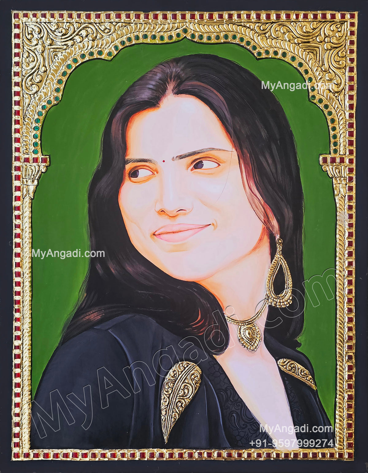 Portrait Tanjore Painting
