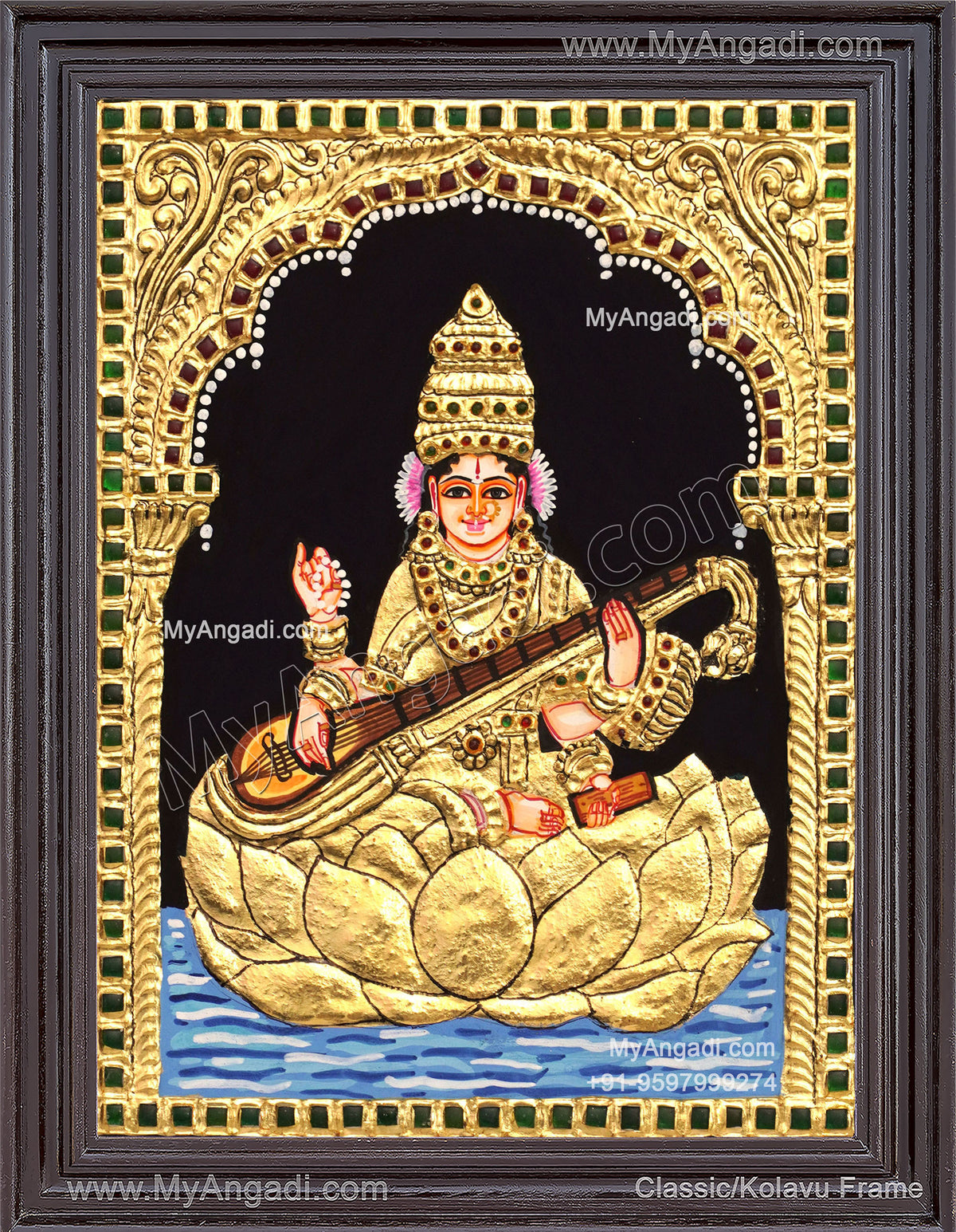 Saraswathi Tanjore Paintings