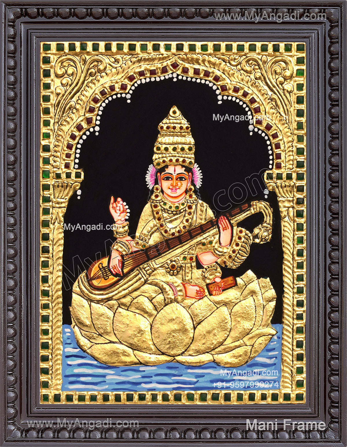 Saraswathi Tanjore Paintings