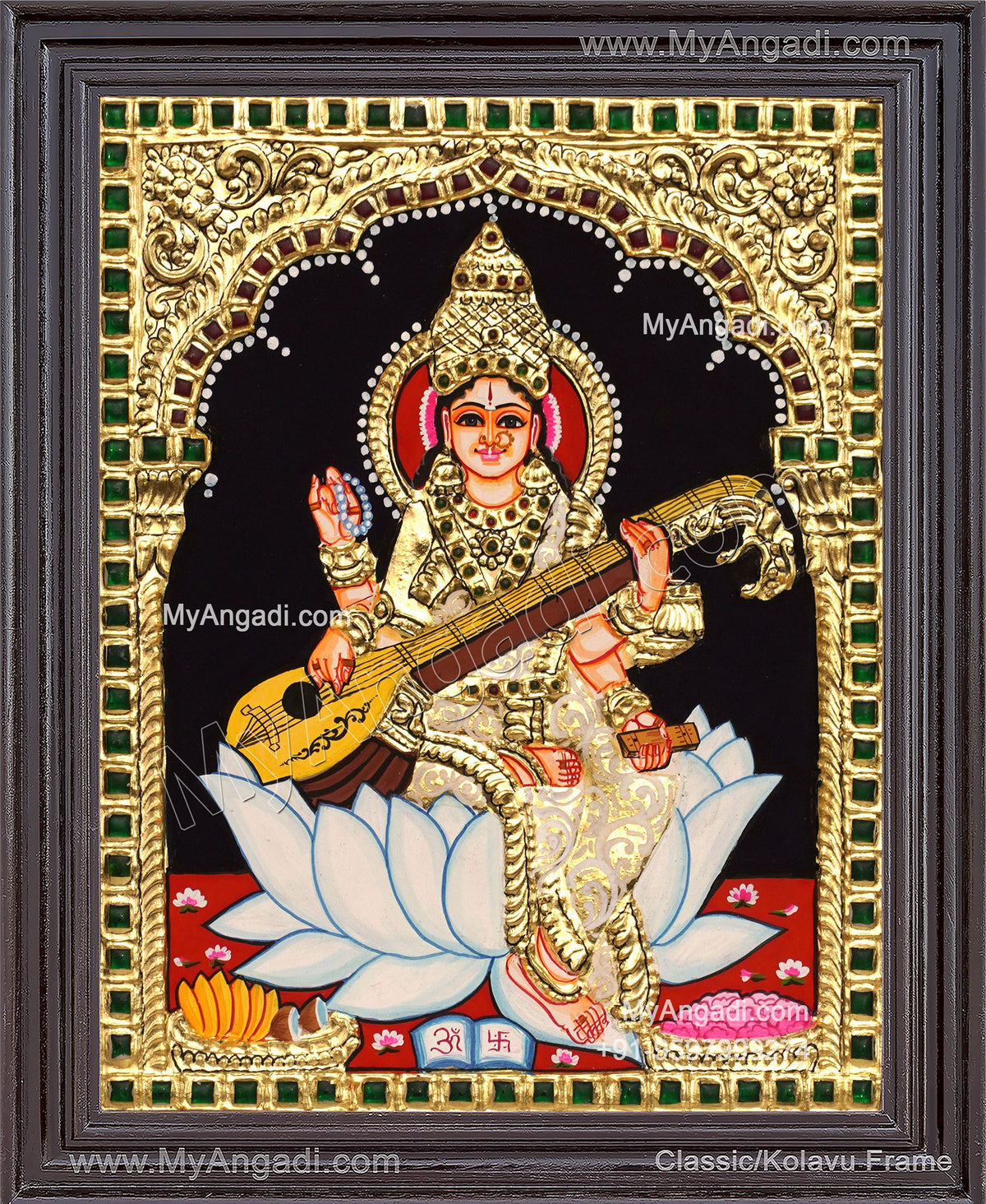Saraswathi Tanjore Paintings