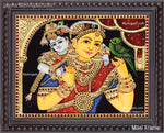 Yashoda Krishna Tanjore Painting