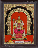 Sri Eluvakkari Amman Tanjore Painting