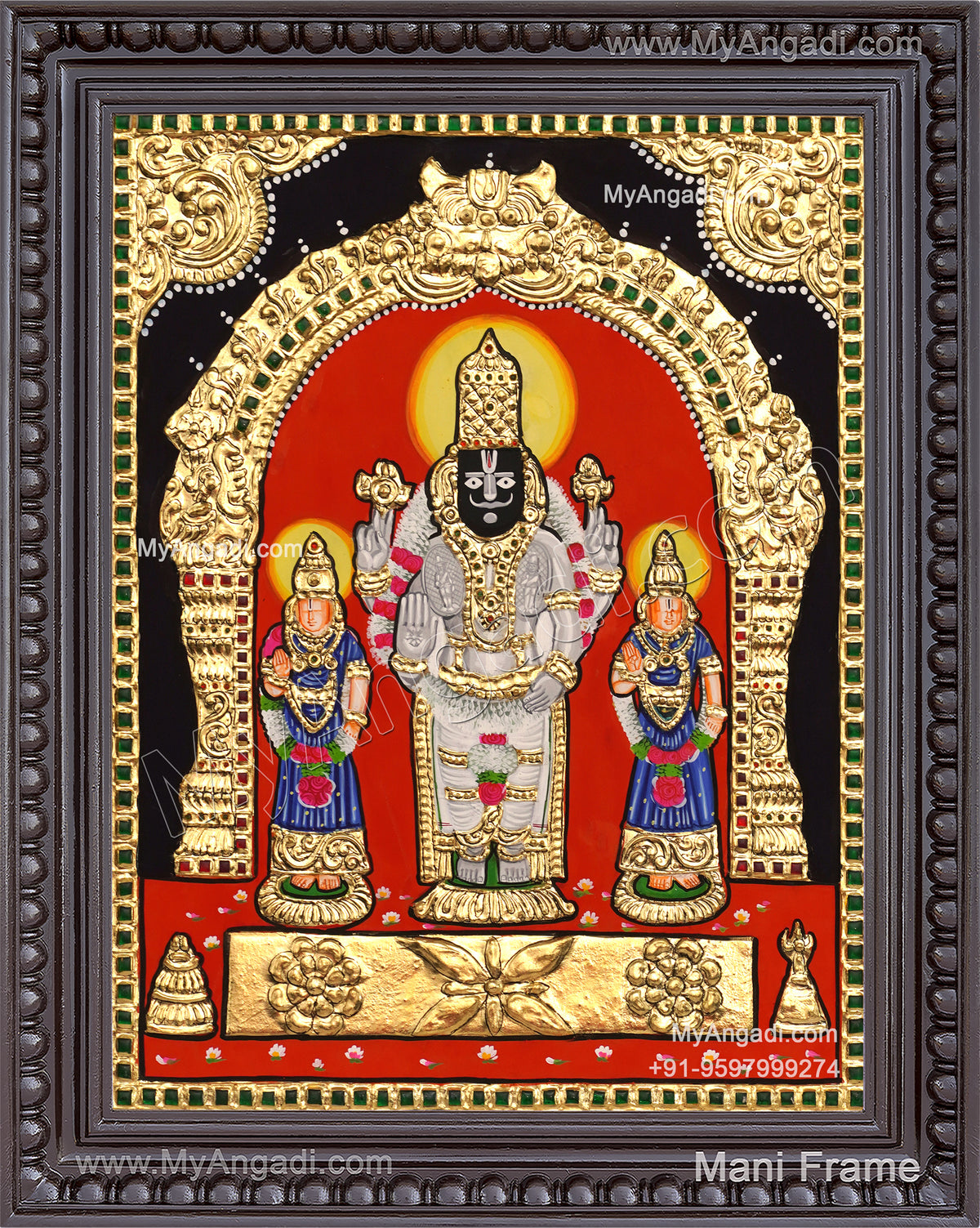 Kuladeivam Tanjore Painting