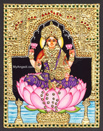 Dhanalakshmi Tanjore Painting
