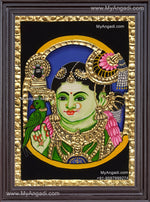 Meenakshi Amman Tanjore Painting
