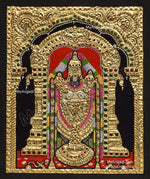 5 Set Ganesha Murugan Balaji Lakshmi Saraswathi Tanjore painting