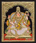 5 Set Ganesha Murugan Balaji Lakshmi Saraswathi Tanjore painting