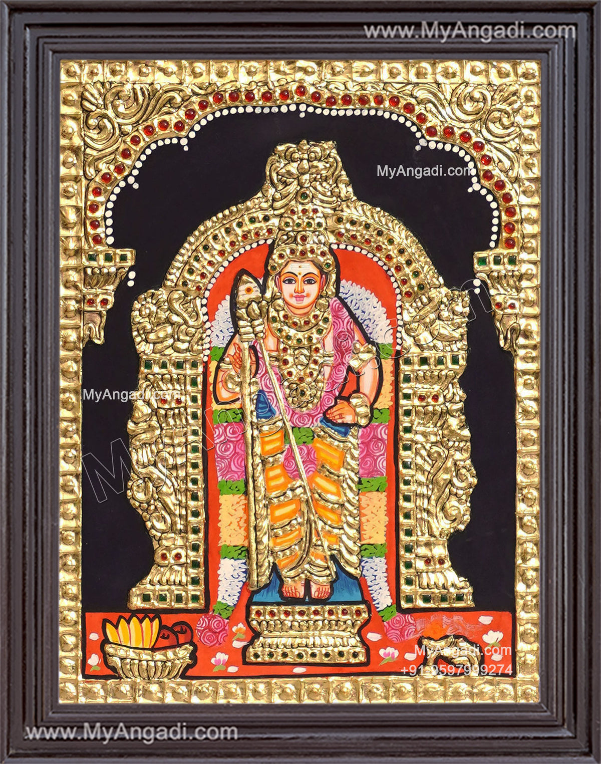 Murugar Tanjore Painting