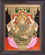 Gajalakshmi Tanjore Painting