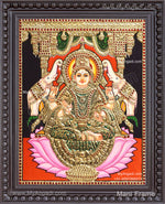Gajalakshmi Tanjore Painting