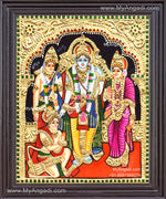 Ram Darbar Tanjore Painting