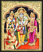 Ram Darbar Tanjore Painting