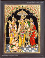 Ram Parivar Tanjore Painting
