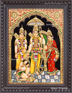 Ram Parivar Tanjore Painting