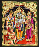 Ram Darbar Tanjore Painting