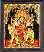 Durga Devi Tanjore Painting
