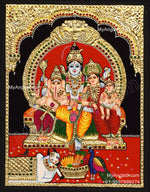 Shiva Family Tanjore Paintings