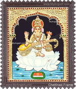 Saraswathi Tanjore Painting