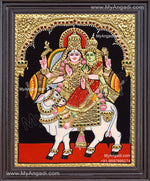 Pradhosam Sivan Parvathi Tanjore Painting