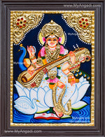 Sarawathi Tanjore Painting