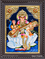 Sarawathi Tanjore Painting