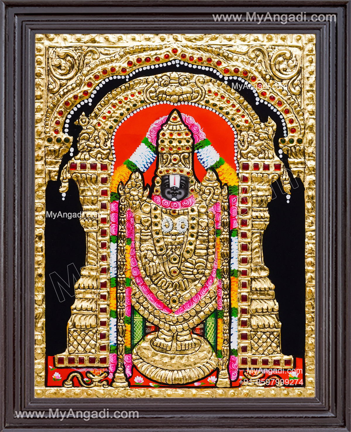 Balaji Tanjore Painting