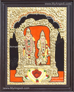 Arulmigu Raajaswamy Nallamangai Amman Tanjore Painting