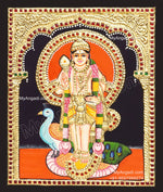 Mayil Murugan Tanjore Painting