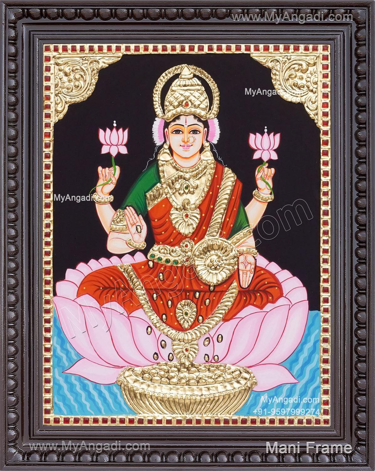 Lakshmi Tanjore Painting